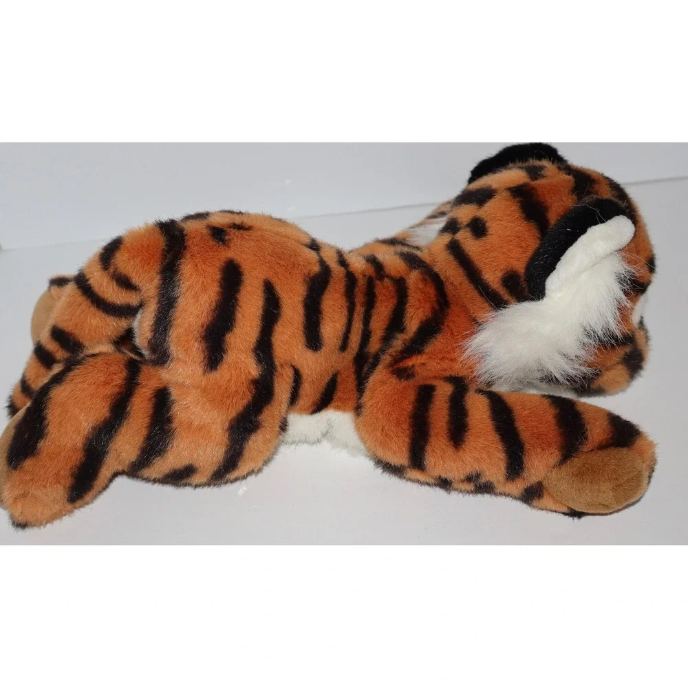 Russ Berrie Bengali Bengal Tiger Plush Orange Black Striped Puppet T24118 10 in